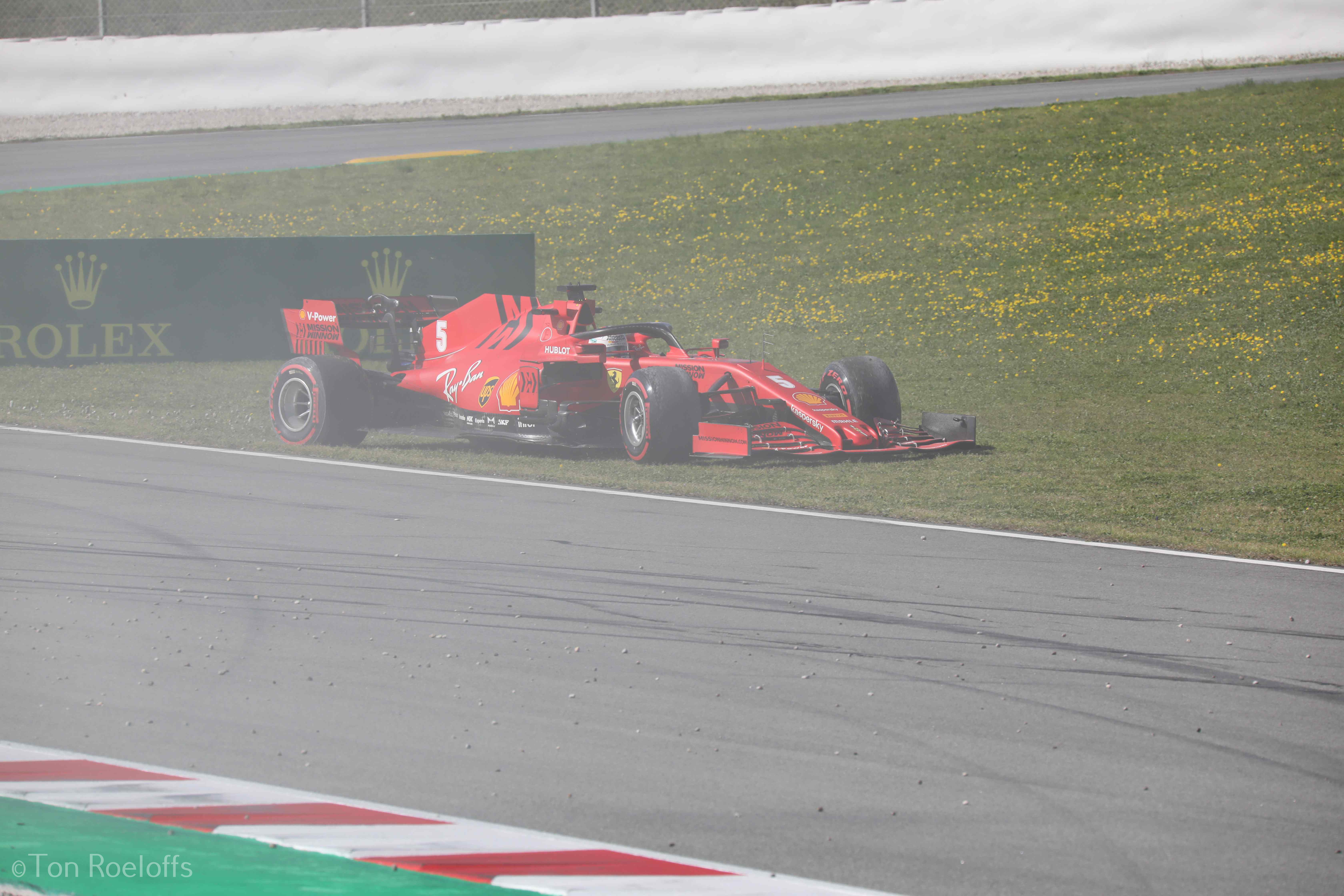 Verstappen pitbox